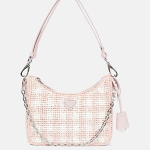 Re-edition crochet shoulder bag