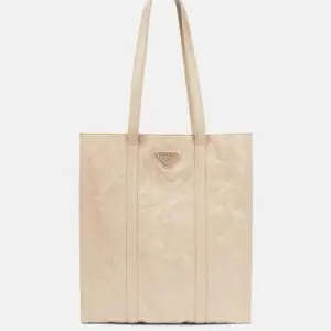 Small leather tote bag