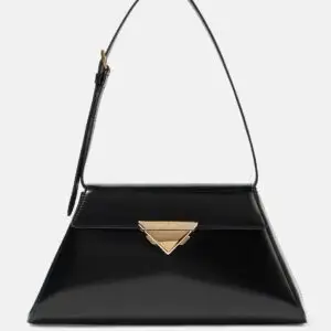 Medium leather shoulder bag