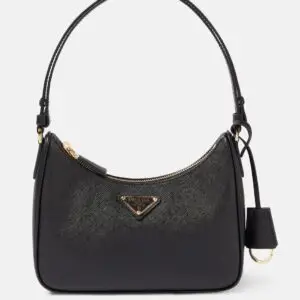 Re-Edition Mini leather shoulder bag