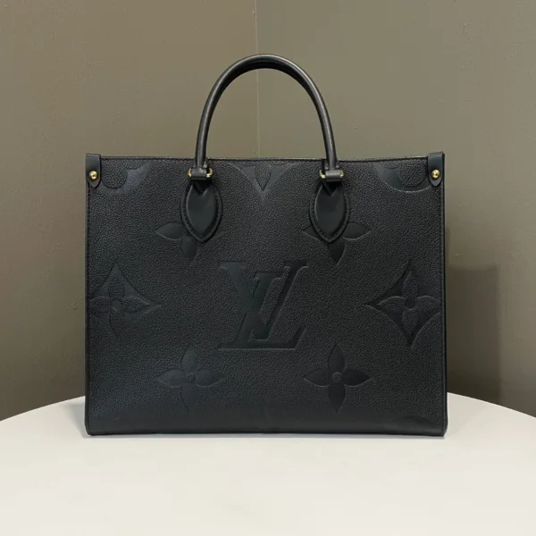 Louis Vuitton Black Empreinte Monogram Giant Onthego MM