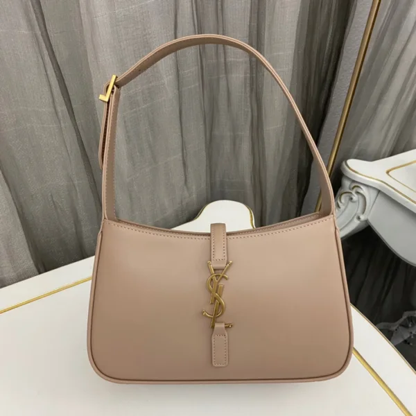 Saint Laurent  le 5 a 7 mini hobo bag - Rosy sand