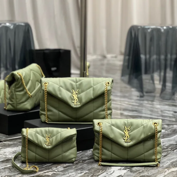Saint Laurent  loulou puffer toy quilted leather shoulder bag