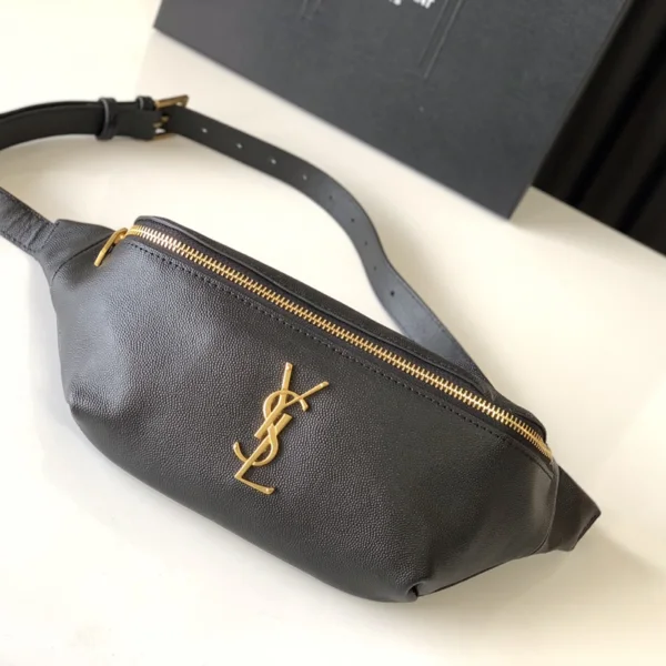 Saint Laurent Monogram Logo Fanny Pack/Belt Bag