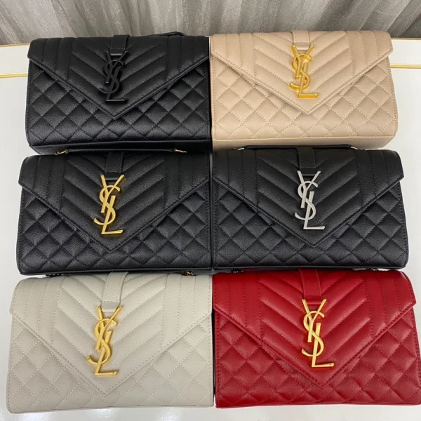 Saint Laurent Envelope Bag Small Black