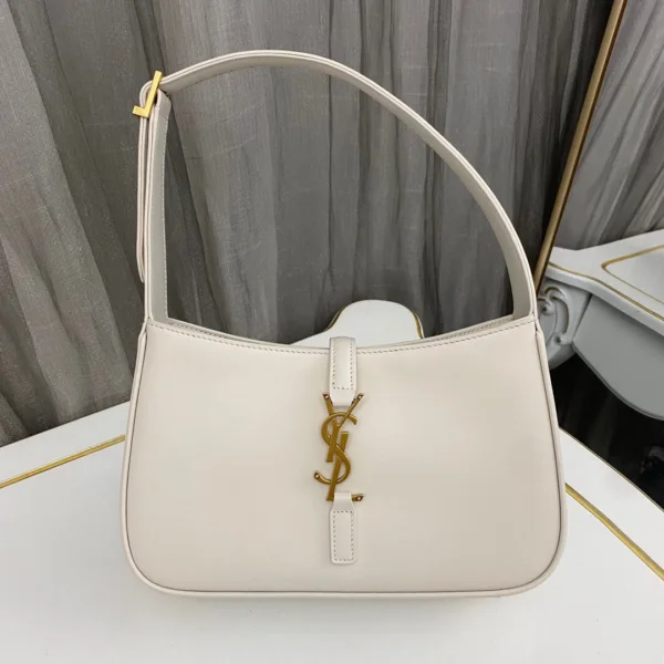 Saint Laurent  le 5 a 7 mini hobo bag - White
