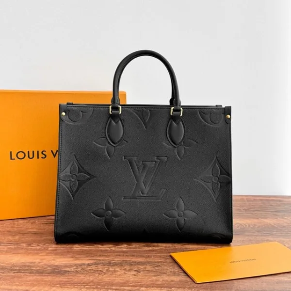 Louis Vuitton Black Empreinte Monogram Giant Onthego MM