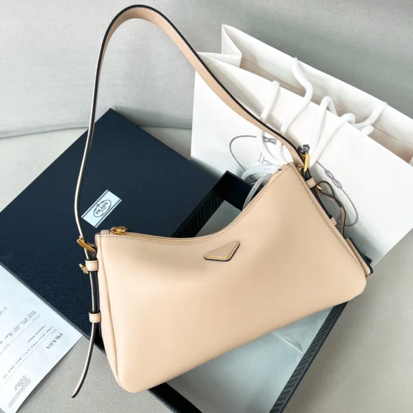 Prada Medium Aimée Shoulder Bag | Beige