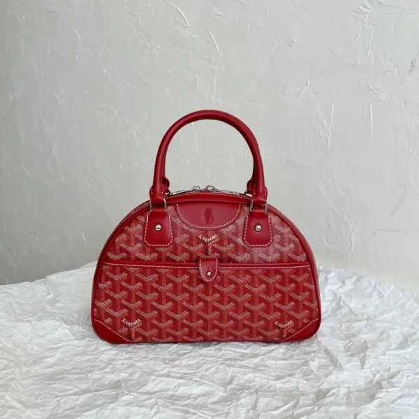 Goyard Saint Jeanne Bag Coated Canvas PM Red 9496843