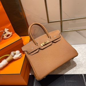 HEMRES BIRKIN 30CM GOLD TOGO LEATHER GOLD HARDWARE