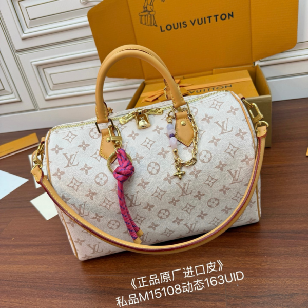 Louis Vuitton Speedy Soft 30 Lucky bag in Monogram Dune canvas