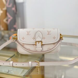 Louis Vuitton Nano Diane bag in cream Monogram Empreinte