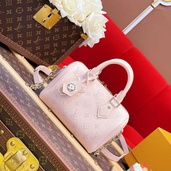 Louis Vuitton Speedy 20 in pink Monogram Empreinte