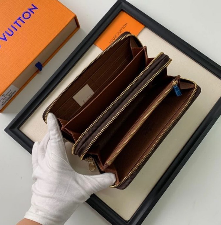 Louis Vuitton✨Double zipper Wallets (3)