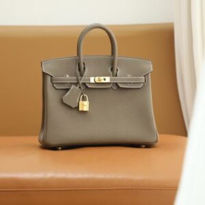 HERMES BIRKIN 30 ETOUPE EPSOM SELLIER GOLD HARDWARE