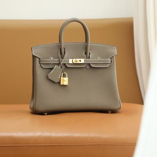 HN 30 ETOUPE EPSOM SELLIER GOLD HARDWARE