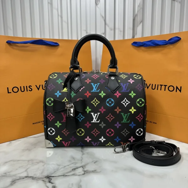 LV x Murakami Speedy 30 Multicolor Monogram Bag