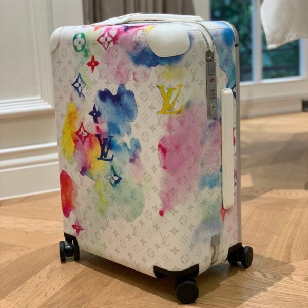 Louis Vuitton Horizon 55 suitcase in the Watercolor Multicolor