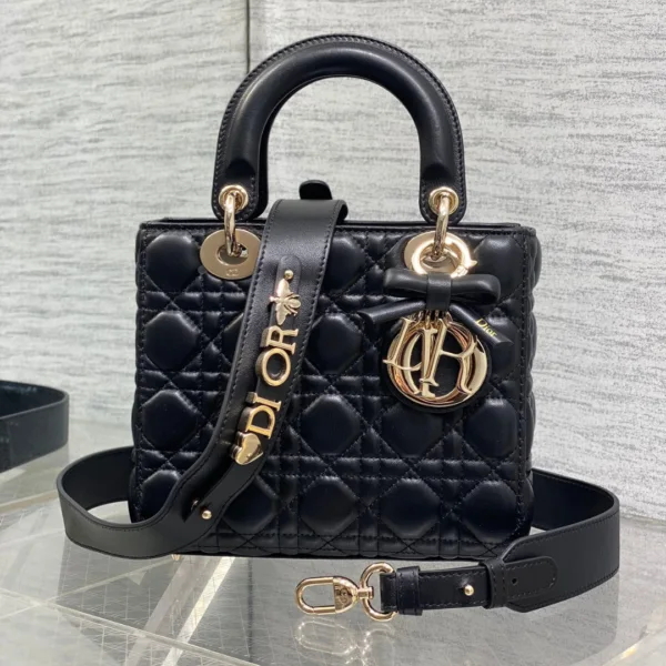 Dior Small Lady Dior My ABCDior Bag in black