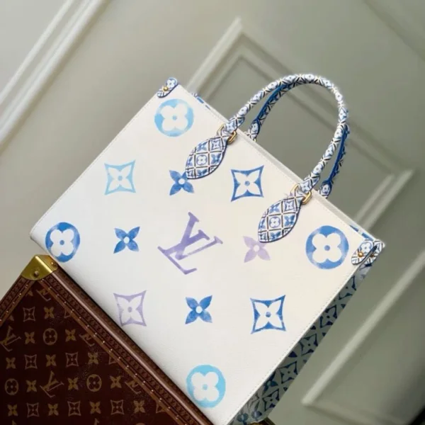 Louis Vuitton OnTheGo Limited Edition Cities Colored Monogram Giant GM tote bag