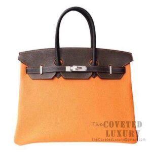 HN 35 BAG CK93 ORANGE AND 89 NOIR AND 4A CAFE TOGO