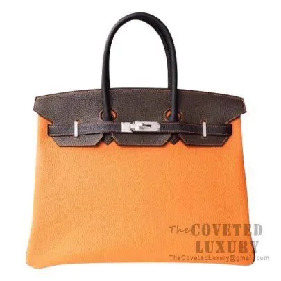 HN 35 BAG CK93 ORANGE AND 89 NOIR AND 4A CAFE TOGO