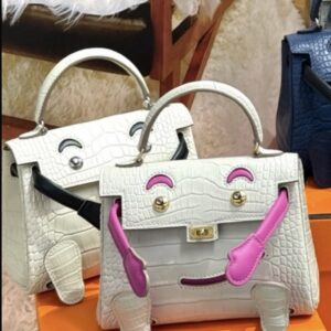 Hermès Kelly Doll Crocodile Real Gold Hardware