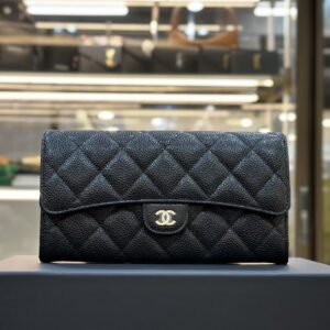 Chanel long Wallet Gold Hradware