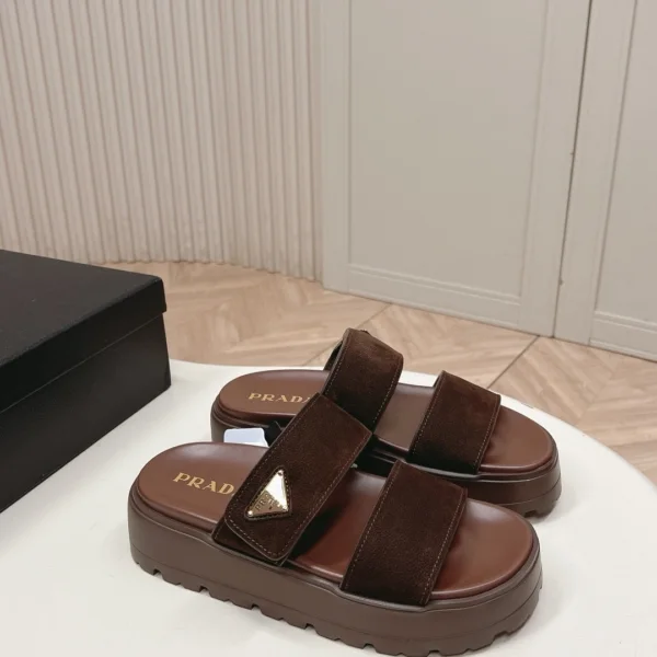 Prada Nubuck Slides
