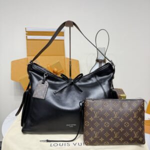 LV CarryAll Travel Bag in Black