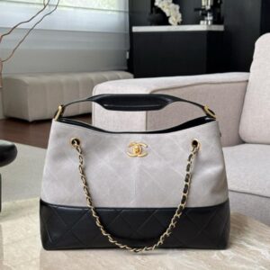 Chanel Suede Calfskin Small Hobo Bag