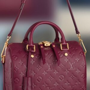 LV Speedy Burgundy