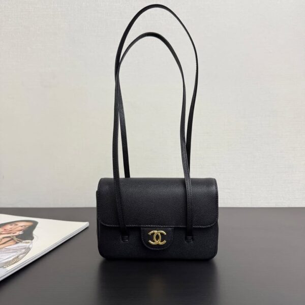 Chanel Preppy Coco Mini Flap Black
