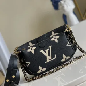 Louis Vuitton Bicolor Monogram Empreinte Multi Pochette