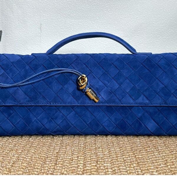 BOTTEGA VENETA Andiamo Leather Clutch Bag