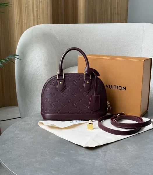 Louis Vuitton Alma Burgundy
