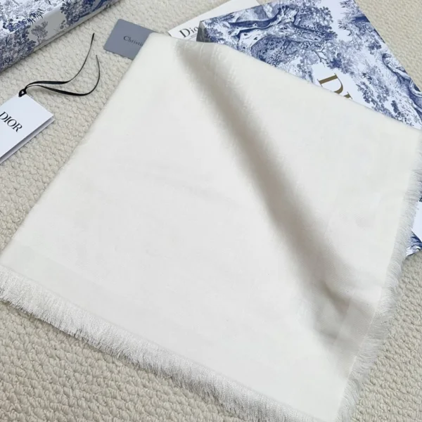 Dior White Scaf