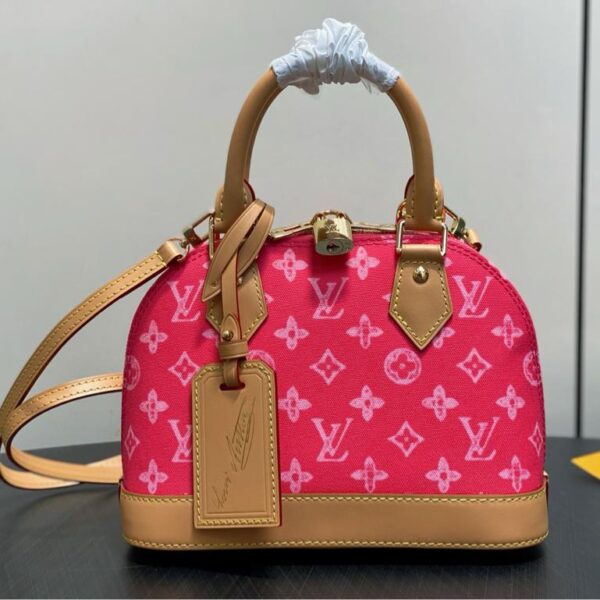 Louis Vuitton Alma BB in Monogram Origine Rose Ruban
