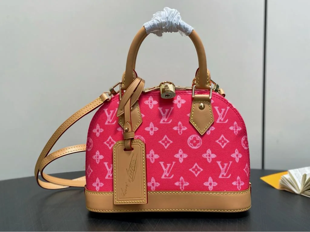 Louis Vuitton Alma BB in Monogram Origine Rose Ruban